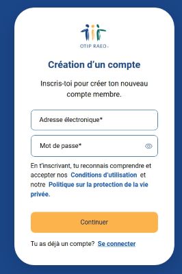 Aide à l’inscription | OTIP RAEO