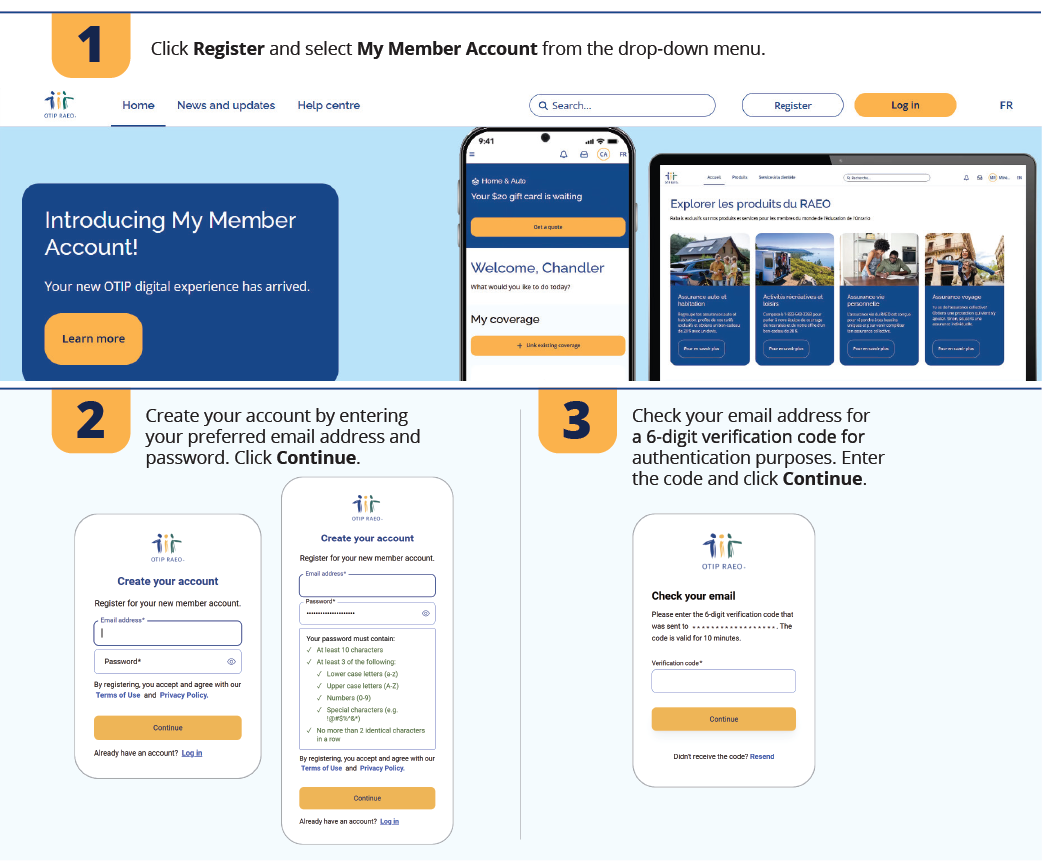 My Member Account – your new digital experience! | OTIP RAEO